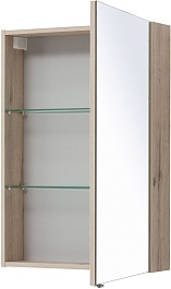 Aquanet Мебель для ванной Алвита New 60 2 дверцы подвесная дуб веллингтон белый – фотография-12